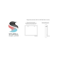 Stupell Industries manual săpun borcan bumbac floare baie cuvânt Design panza arta de perete de Litere și căptușite