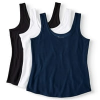 Fără Limite Juniori Scoop Neck Tank Top 3-Pack