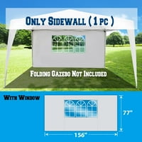 Sunny Sidewalls 13' X6.4 ' dimensiune pentru cort în aer liber pop-Up baldachin foișor Marquee
