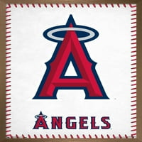 Los Angeles Angels-Poster De Perete Cu Logo, 14.725 22.375