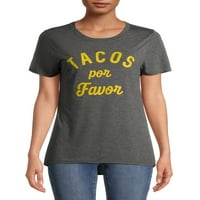 Licență Tacos Por Favor Tricou Cu Mânecă Scurtă