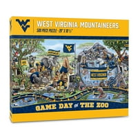 YouTheFan NCAA West Virginia Mountaineers zi de joc la Puzzle Zoo