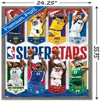 Poster De Perete League-Superstars, 22.375 34 Încadrat