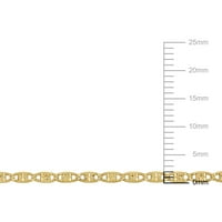 Colier cu lanț Valentino pentru femei Miabella din aur galben de 10k-delicat și Minimalist