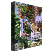 Marcă comercială scaunul soarelui artă de perete din pânză de David Lloyd Glover