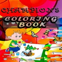 cartea de colorat a Campionilor: carte de colorat pentru Fete Băieți, Pentru copii cu vârsta de 4 ani-