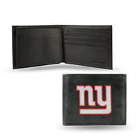 - New York Giants bărbați brodate Billfold portofel