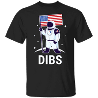 Graphic America Funny Dibs 4 iulie Ziua Independenței tricou pentru bărbați