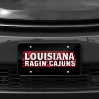Louisiana Lafayette Ragin Cajuns NCAA Laser tăiat plăcuță de înmatriculare Tag