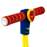 Primul meu Flybar Foam Pogo Jumper pentru copii de ani de vârstă și în sus, jucărie pentru Băieți Fete, LED roșu
