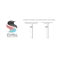 Stupell Industries Abstract casă îndepărtată peisaj pictură artă Neîncadrată imprimare artă de perete, Design de Stacy Pollard