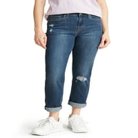 Semnătura lui Levi Strauss & Co. Blugi moderni Slim Boyfriend pentru femei