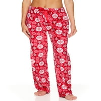 Pantaloni de Pijama pentru femei și femei Plus Size Plush Sleep, Dimensiuni S-3X