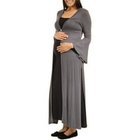 Jachetă Maxi pentru maternitate cu un singur buton pentru femei