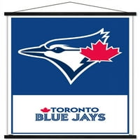 Toronto Blue Jays-Poster de perete cu Logo cu cadru Magnetic, 22.375 34