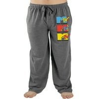Pantaloni De Pijama Cu Logo Colorblock Pentru Bărbați