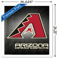 Arizona Diamondbacks-Logo Poster De Perete, 14.725 22.375