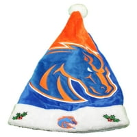 Boise State Broncos NCAA logo-ul de bază de pluș Crăciun Santa pălărie