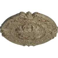 Ekena Millwork 3 8OD 3 4 p medalion de tavan Southampton, Pictat manual Gobi Desert Crackle