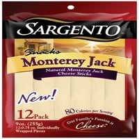 Monterey Jack snacks-uri de brânză bastoane OZ PEG