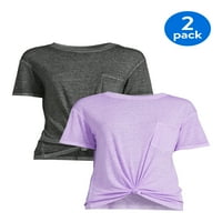 Fără Limite Ringer Cu Mânecă Scurtă Relaxat Fit T-Shirt Pack