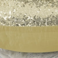 Chilipiruri Unice Spumante Paiete Decorative Arunca Perna Acoperi 16 16 Ton De Aur