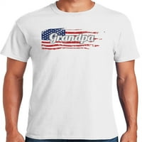 Graphic America 4 iulie Ziua Independenței tricou pentru bunicul bărbați T-Shirt