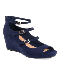 Femei Open-toe Strappy Fau piele de căprioară pene