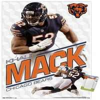 Afiș De Perete Chicago Bears - Khalil Mack, 22.375 34