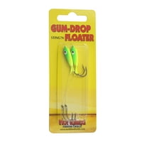 Northland Tackle Gum-Drop Sting ' n Floater, Jig plutitor, Apă Dulce, papagal