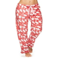 Pantaloni de pijama de pluș pentru femei