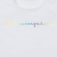 Tricou activ Champion Girls Ombre Logo, mărimi 7-16