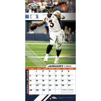 Calendarul De Perete Al Jucătorului Denver Broncos Russell Wilson