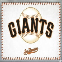 San Francisco Giants-Afiș De Perete Cu Logo, 22.375 34