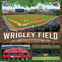 Afiș De Perete Chicago Cubs-Wrigley Field, 22.375 34