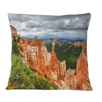 Designart Bryce Canyon National Park - peisaj imprimate arunca perna-12x20