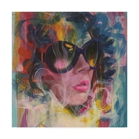Marcă comercială Fine Art' la Woman ' Canvas Art de Andrea Palacios