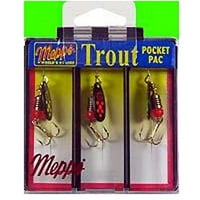 Mepps Black Fury Inline Spinner Trout Pocket Pack, Culori Asortate