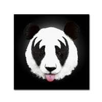 Marcă comercială Artă Plastică 'sărutul unui Panda' artă pe pânză de Robert Farkas