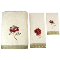 Set De Prosoape Clasic Peony Din 3 Piese