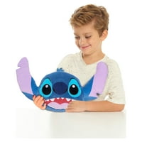 Disney Classics Character Heads, Stitch, Plush, Soft pillow Buddy Toy pentru copii, jucării pentru copii licențiate oficial pentru