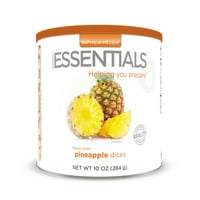 Emergency Essentials cuburi de ananas liofilizate, oz