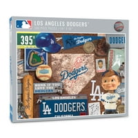 Los Angeles Dodgers Retro Serie Puzzle