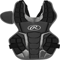 Rawlings Renegade 2. ADULT NOCSAE Baseball protecție Catcher Gear Set, Marina și Argint