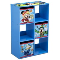 Unitate de depozitare din lemn Disney Mickey Mouse Cubby de la Delta Children