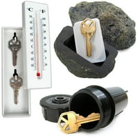 Stalwart ascunde o cheie Seifuri Set cu Rock, termometru, și aspersoare, 72-KEYSET-A