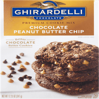Ghirardelli Ciocolată Unt De Arahide Chip Cookie Mix, 12. oz