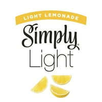 Pur și simplu fără OMG mai puțin zahăr limonadă suc de fructe ușoare, sticlă fl oz
