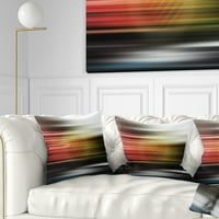 Lumini orizontale Designart - pernă contemporană-18x18