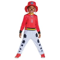 Deghizați Paw Patrol Marshall costum clasic de Halloween Fancy-Dress pentru copil, băieți mici S